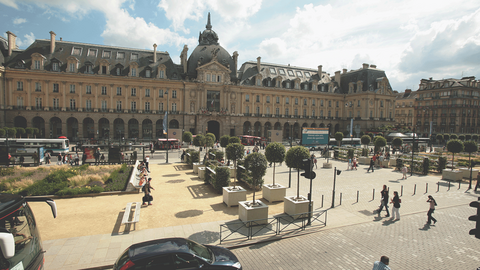 Place de la République Place de la République de Rennes