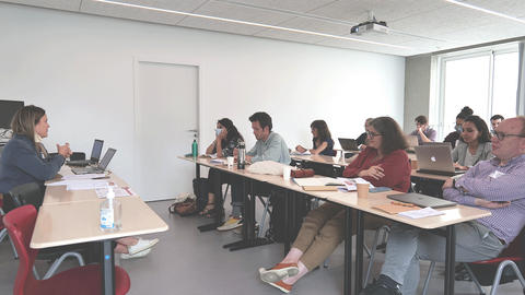 Groupe de travail lors du colloque ASRDLF