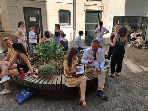 Echanges sur le campus