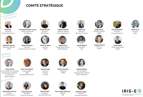 Comité stratégique IRIS-E Comité stratégique IRIS-E
