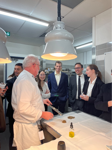 Rencontre entre les étudiants du lycée professionnel Yvon Bourges de Dinard et les étudiants de Sciences Po Rennes