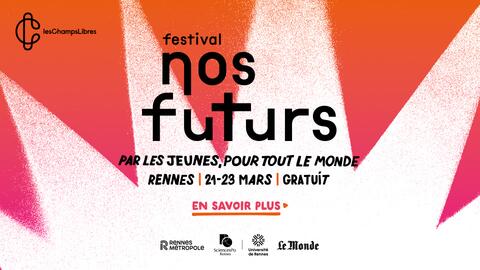 Affiche Festival nos futurs 2025