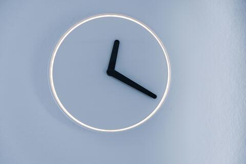 Image d'une horloge murale