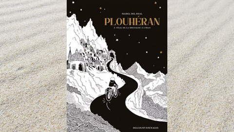 Couverture du livre Plouhéran à vélo de la Bretagne à l'Iran