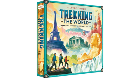 Boîte du jeu Trekking the world